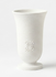 WHITE DÁMO VASE M
